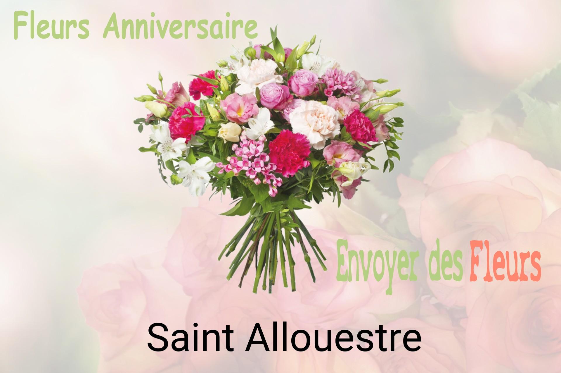 Bouquet de fleurs d’anniversaire livré à Saint-Allouestre