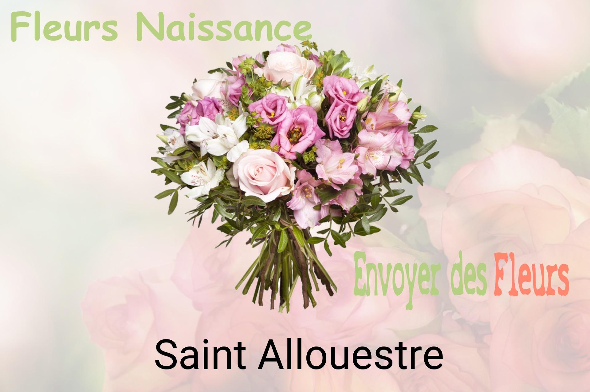 Bouquet de fleurs de naissance livré à Saint-Allouestre